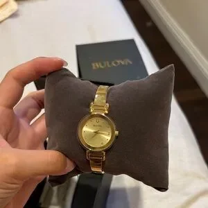 Bulova | Accessories | Bulova Black Box With Gold Logo 